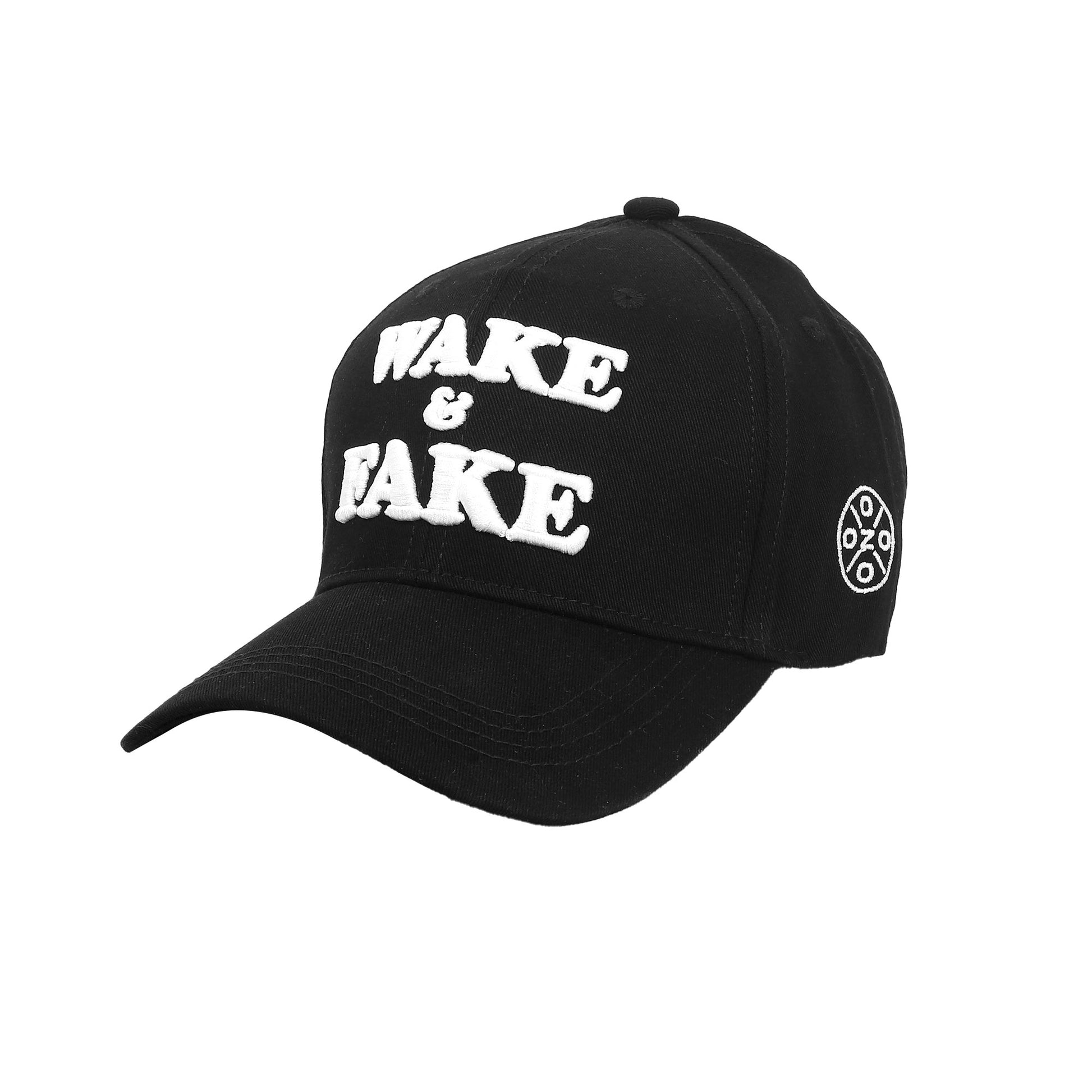 Ozo 'Wake and Fake' cap, 45-degree angle view on a white background
