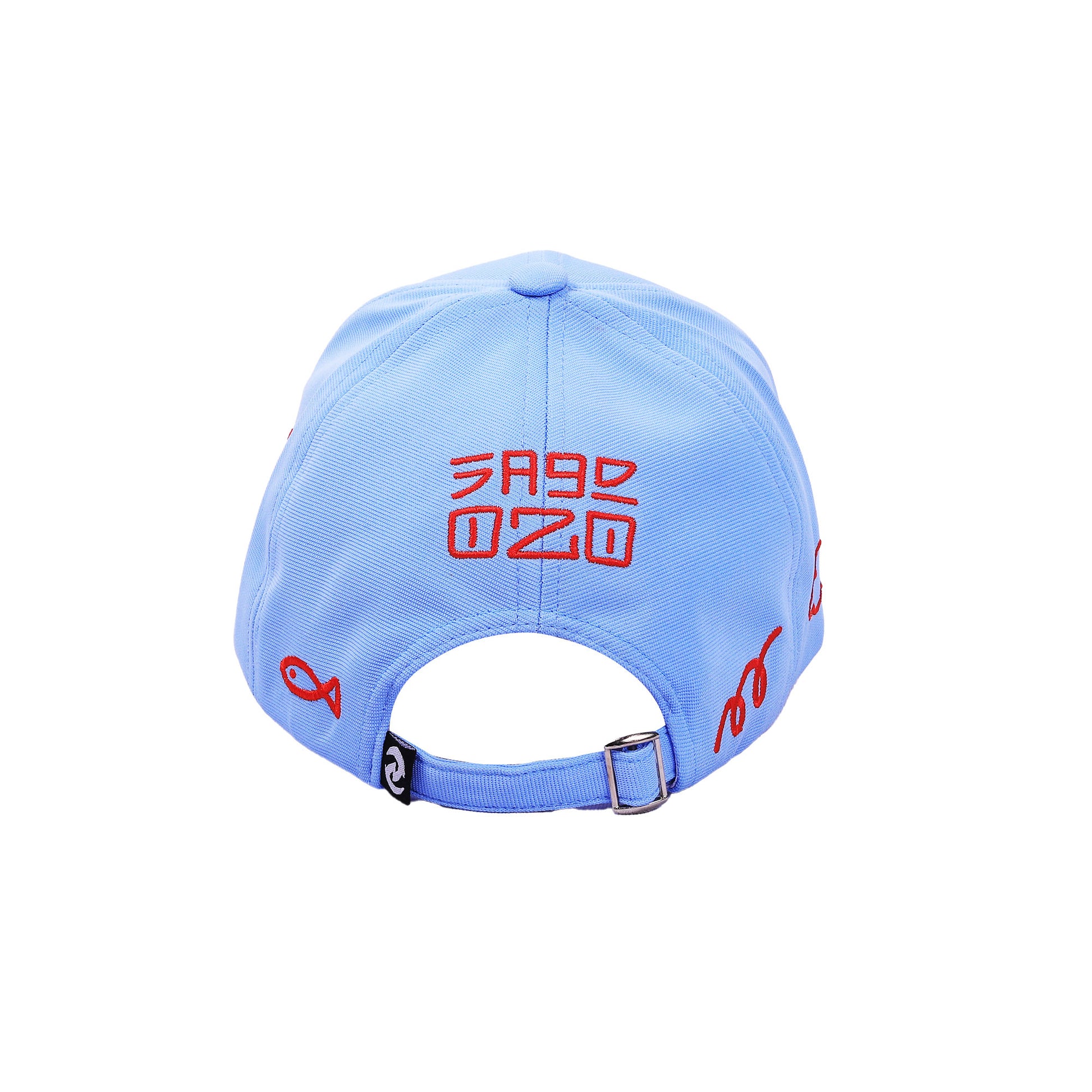 Ozo 'Sage' cap, back view on a white background