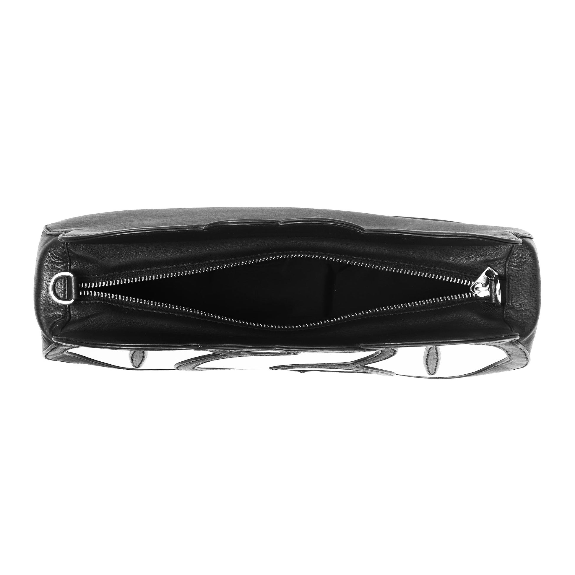 Ozo 'Sage' graffiti bag, top view on a white background