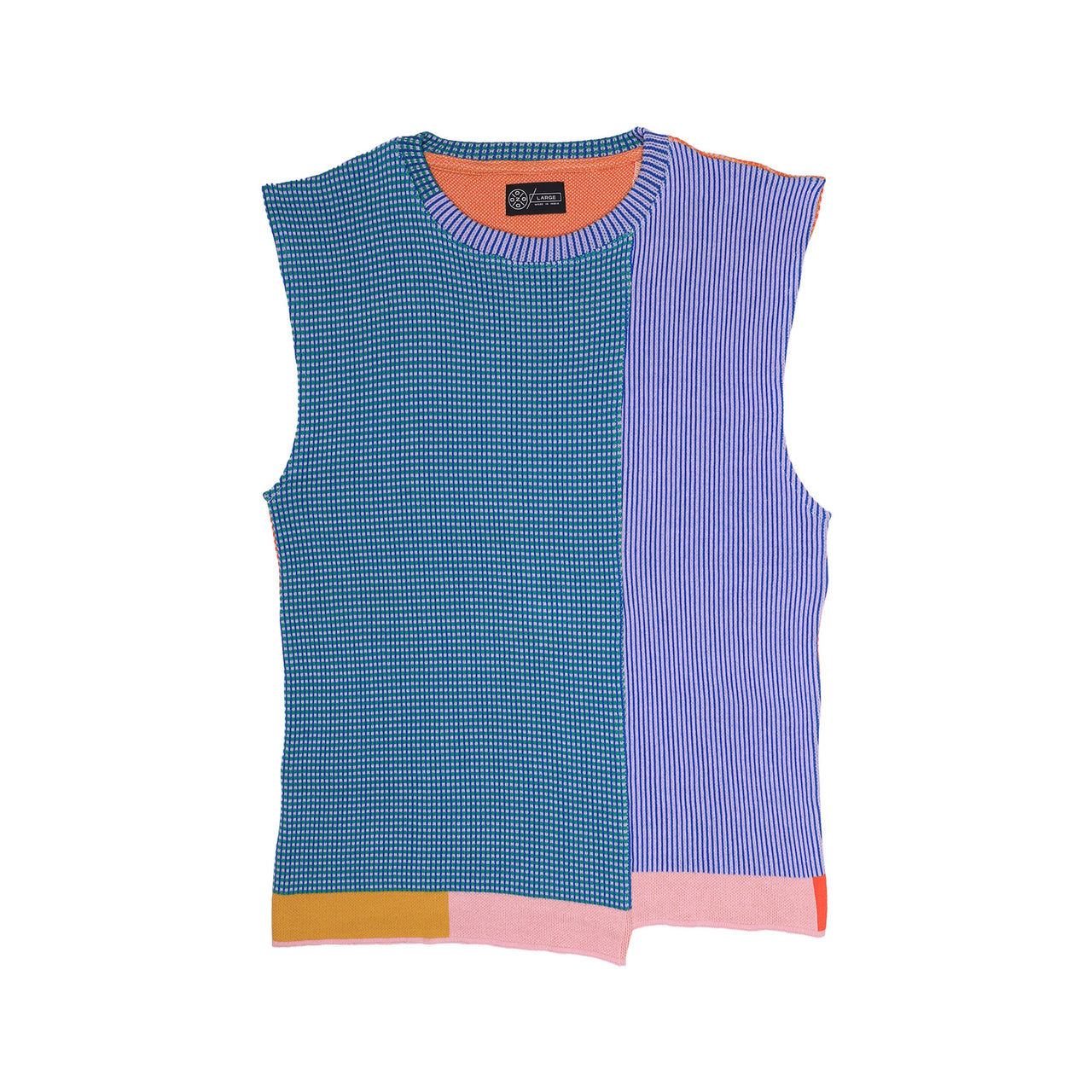 Ozo 'IKEA' tank top, front view on a white background