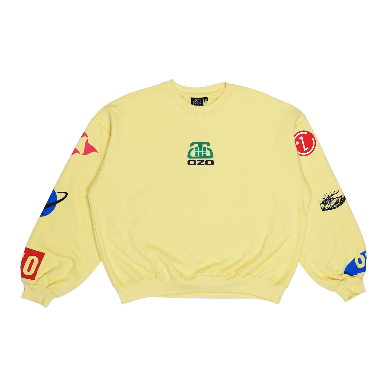 Ozo standard ISD PCO sweatshirt, front view on a white background