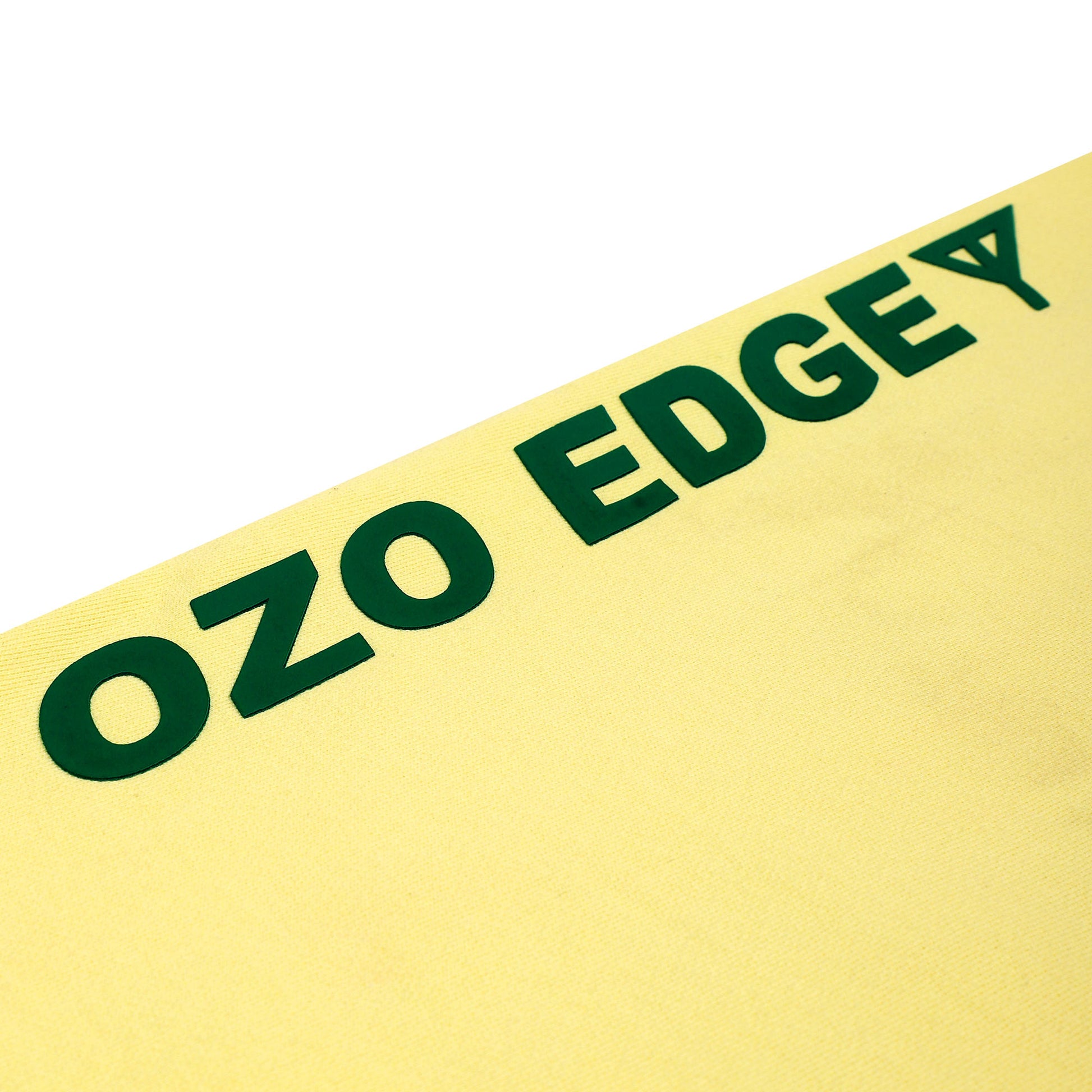 Close-up details of Ozo standard pants design