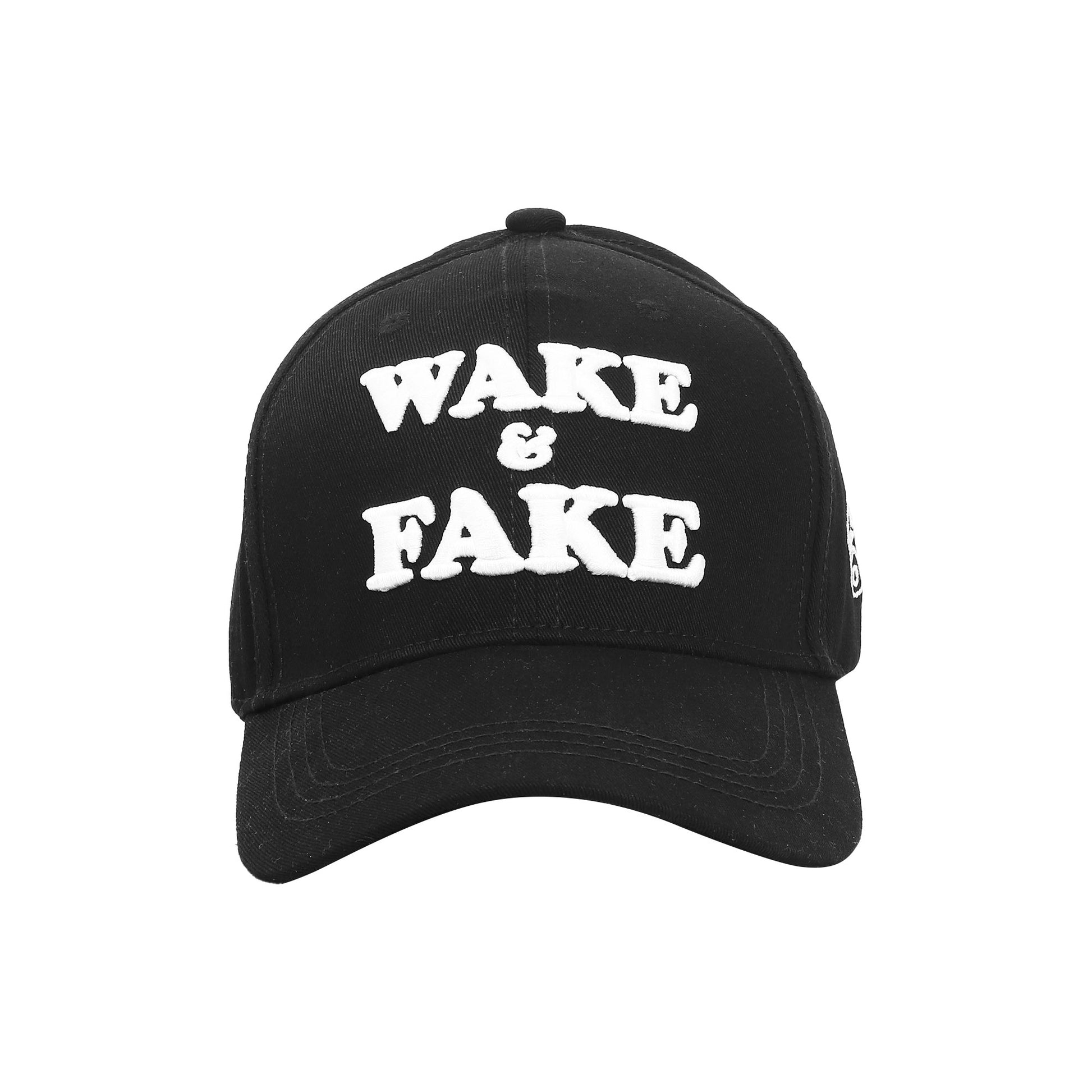 Ozo 'Wake and Fake' cap, front view on a white background